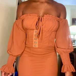 Beautiful Rust Dress!